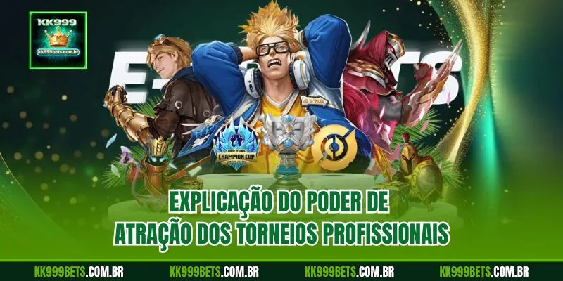 Explicação do Poder de Atração dos Torneios Profissionais